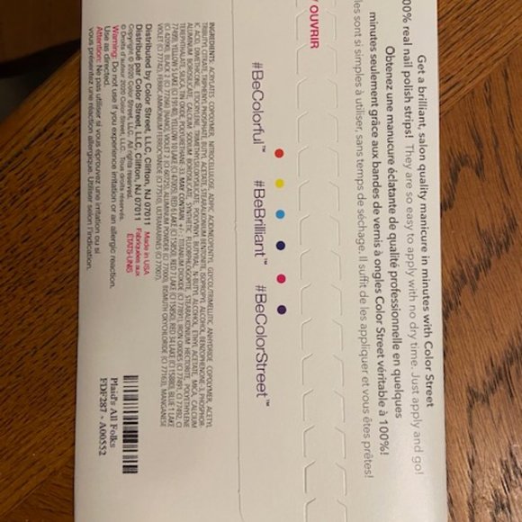 Color Street nail polish strips - Picture 2 of 3